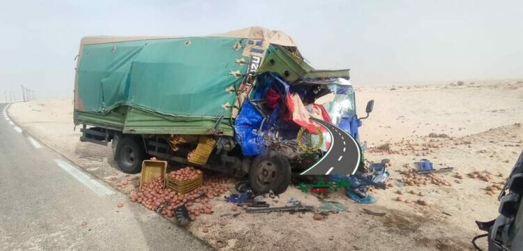 مصرع شخص في حادث مرور مروع بتقرت