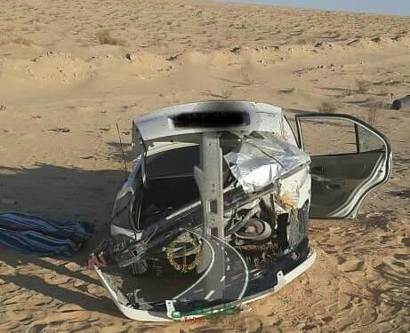 بالصور.. حادث مرور مميت بالوادي