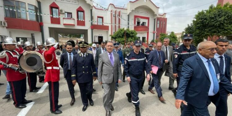 مراد يشرف على تفتيش فرق الدعم للتدخل الأولي بالشلف