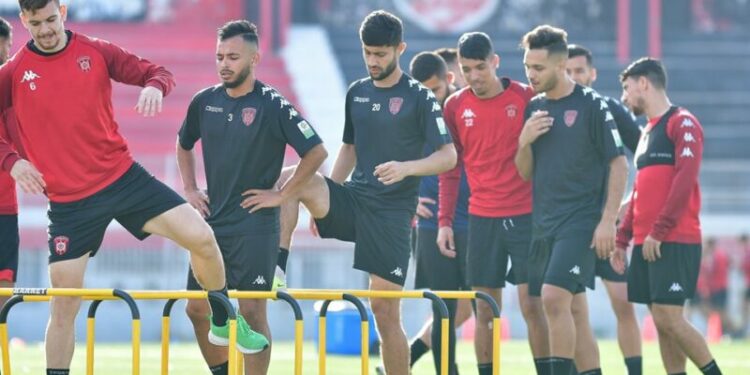 اتحاد الجزائر يواصل التحضير لمواجهة يانغ أفريكانز