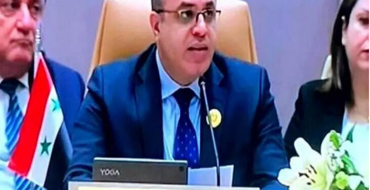 وزير سوري يشيد بجهود الجزائر في لم الشمل العربي