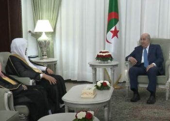 رئيس الجمهورية يستقبل رئيس مجلس الشورى السعودي