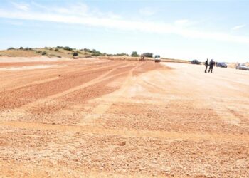 تقدم أشغال انجاز مهبط الطائرات العمودية بسكيكدة