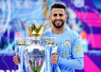 محرز أكثر لاعب إفريقي تتويجا الانجليزية