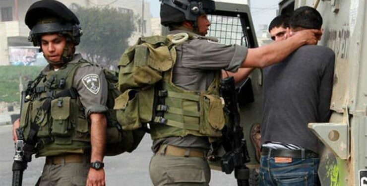 الاحتلال الصهيوني يعتقل 8 فلسطينيين في جنين