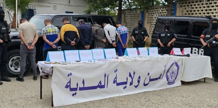 وضع حد لنشاط شبكتي ترويج المخدرات بالمدية