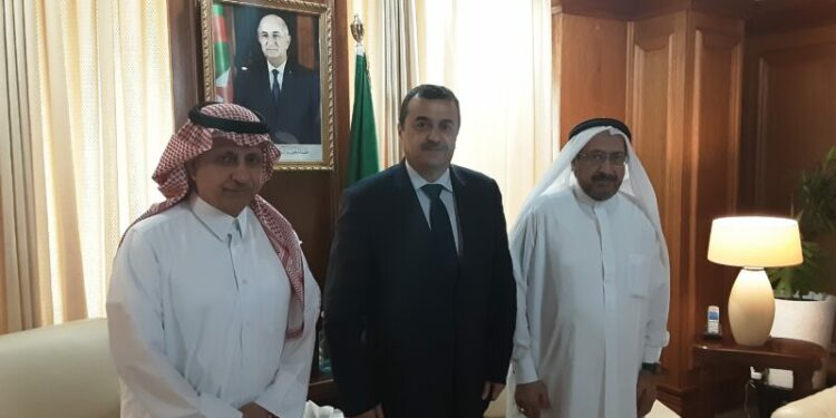 عرقاب يستقبل ممثل بنك الطاقة القطري والرئيس التنفيذي لشركة الخليج للبترول