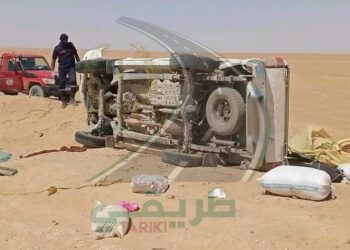 هلاك 3 أشخاص في حادث مرور ببرج باجي مختار