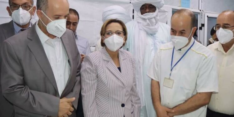 سايحي وكريكو يزوران جرحى حادث تمنراست