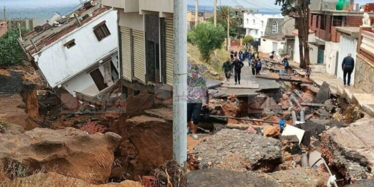 إعانات لـ 673 عائلة متضررة من فيضانات تيبازة