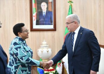 بوغالي يستقبل وزيرة خارجية تنزانيا
