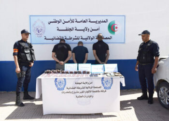 توقيف تجار مخدرات بالجلفة