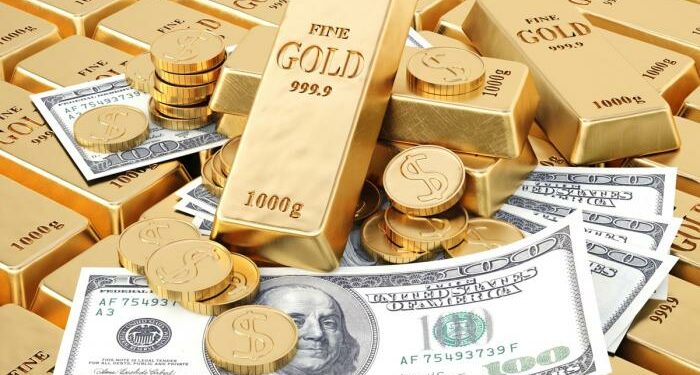 ارتفاع أسعار الذهب مع تراجع الدولار