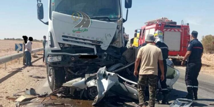 مصرع شخص في حادث مرور بسيدي بلعباس