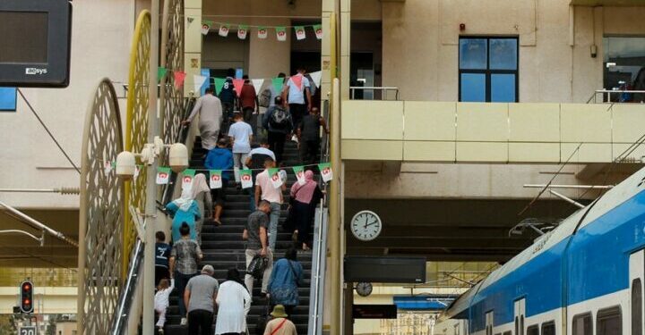 توقيت جديد لرحلات القطار بهذا الخط