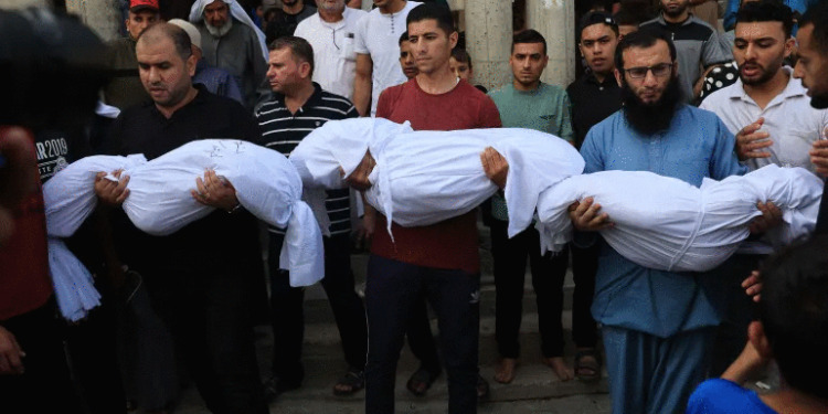 إبادة الفلسطينيين والعمران في غزة.. بالصور