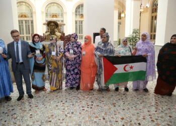 وفد عن المجلس الوطني الصحراوي بمجلس الأمة