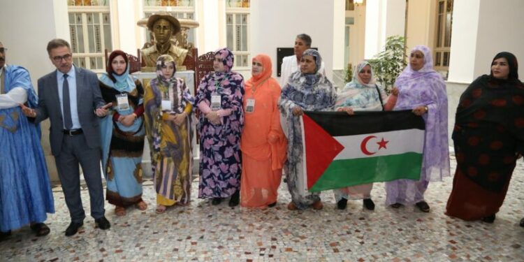 وفد عن المجلس الوطني الصحراوي بمجلس الأمة