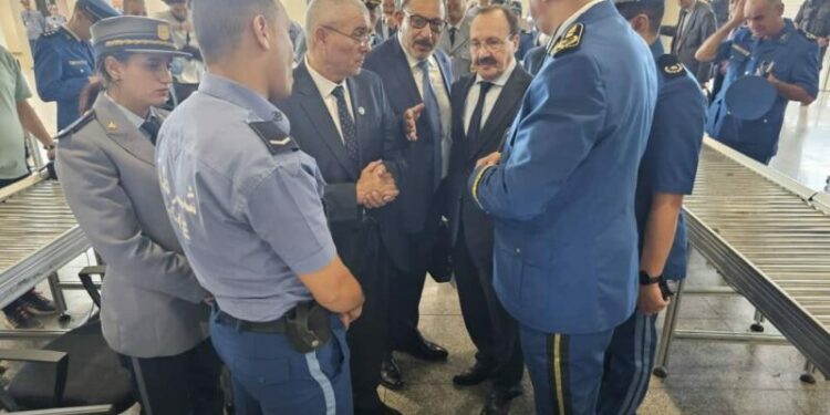 وفد ليبي يزور مديرية شرطة الحدود ومطار هواري بومدين