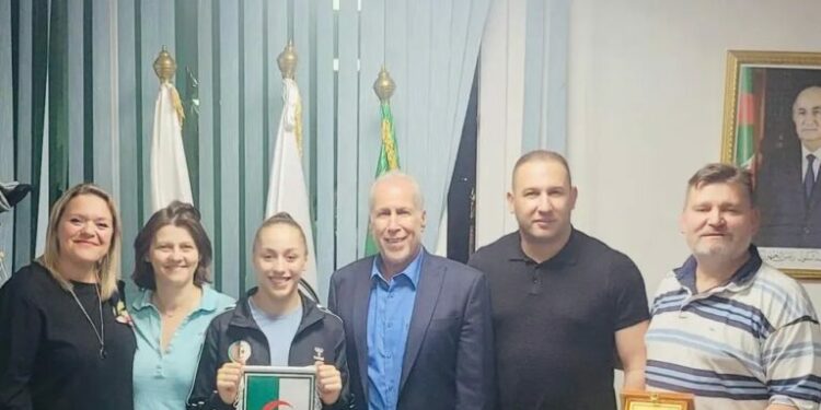 استقبال بطلة الجمباز نمور بمقر اللجنة الأولمبية الجزائرية