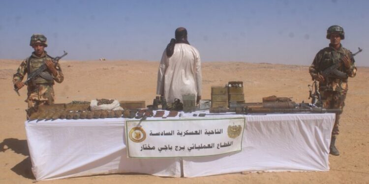 إرهابي يسلم نفسه ببرج باجي مختار
