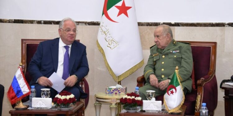 الفريق أول شنقريحة يستقبل مدير المصلحة الفدرالية للتعاون العسكري والتقني الروسي