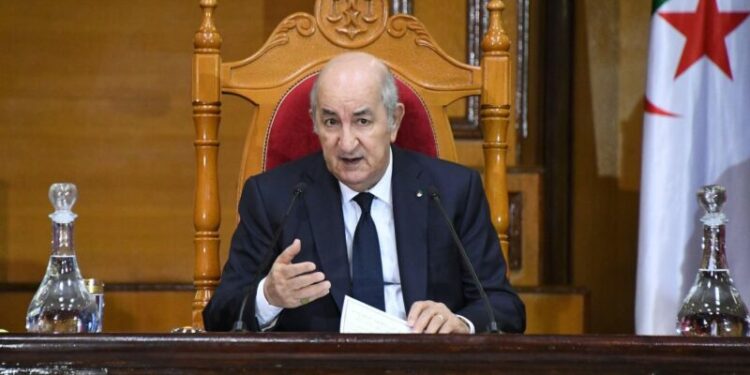 رئيس الجمهورية عبد المجيد تبون يفتتح السنة القضائية