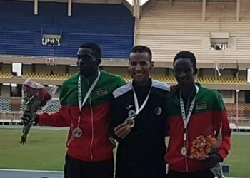 فضية لمحمد ناصر في بطولة إفريقيا لألعاب القوى
