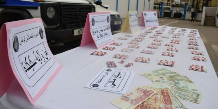 حجز 931 كبسولة من نوع “ايريكا” بسكيكدة