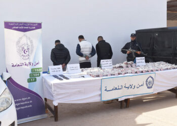 وضع حد لنشاط شبكة ترويج المخدرات بالنعامة