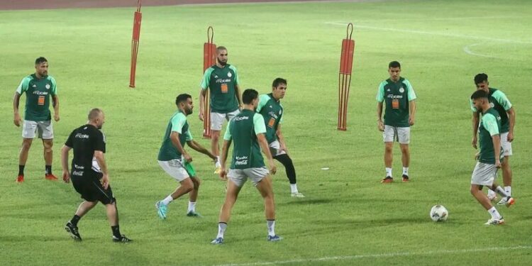 حصة تدريبية رابعة لمحاربي الصحراء في لومي