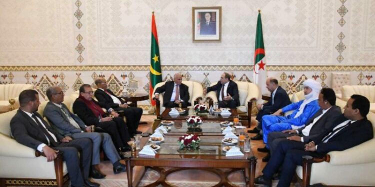 رئيس الجمعية الوطنية الموريتانية في الجزائر