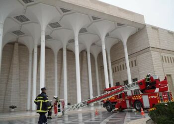 محاكاة لمواجهة المخاطر الكبرى بجامع الجزائر