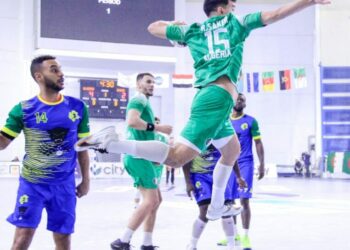 أول فوز لمنتخب كرة اليد في كأس افريقيا