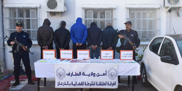 حجز كمية معتبرة من المؤثرات العقلية في 4 ولايات