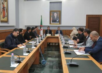 بن طالب يستقبل أعضاء الشبكة البرلمانية للشباب