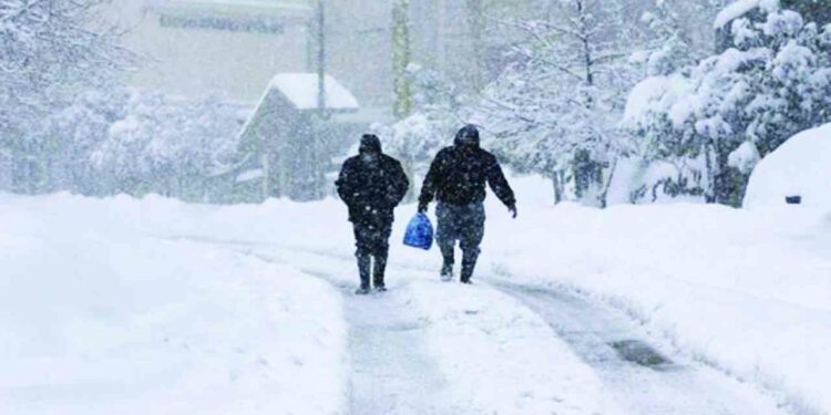 ثلوج في 19 ولاية