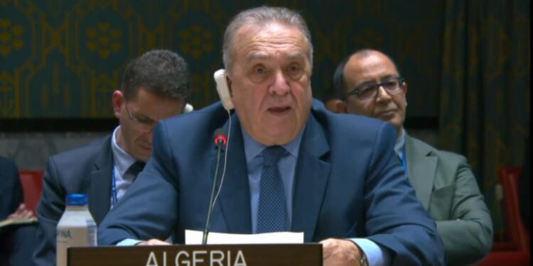 الجزائر تشيد باعتماد قرار يدعو إلى وقف إطلاق النار في السودان