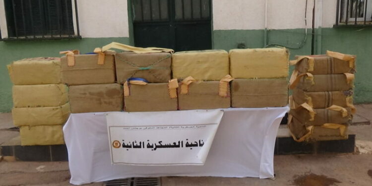 إحباط إدخال كميات ضخمة من المخدرات عبر الحدود مع المغرب