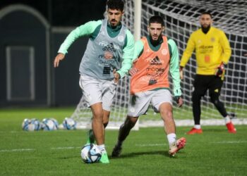 بيتكوفيتش يشرف على أول حصة تدريبية للمنتخب الوطني