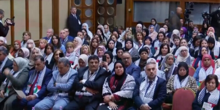 بوغالي: احتفاءنا بالمرأة الفلسطينية تشبث بقضيتها العادلة