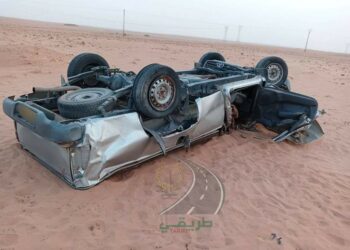 مصرع شخص في حادث مرور بالبيض