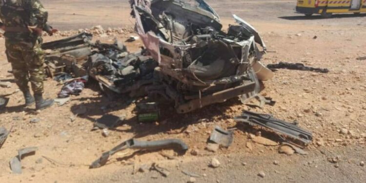 مصرع شخصين في حادث مرور بان صالح