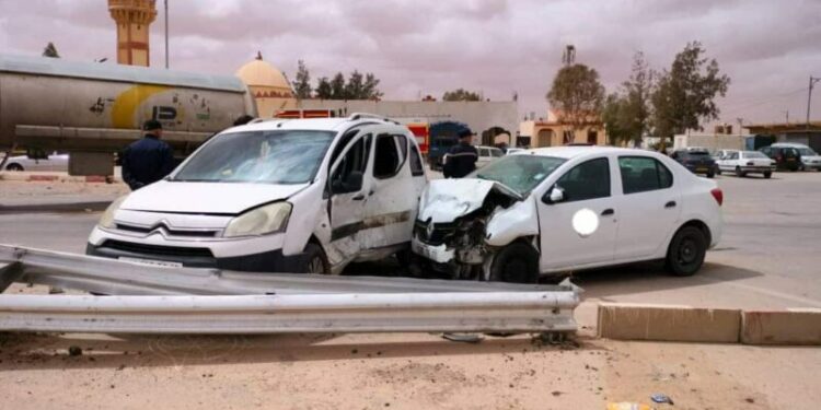 09 جرحى في حادث مرور بالجلفة