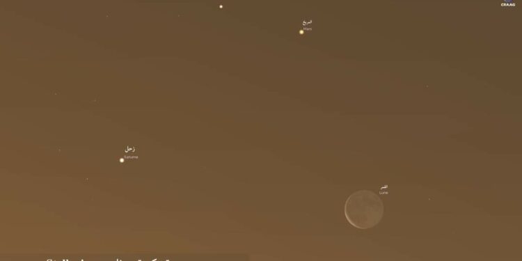 حدث فلكي بالجزائر السبت