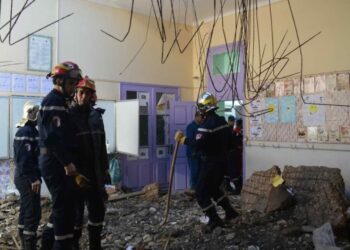 ضحايا في إنهيار سقف مدرسة بوهران