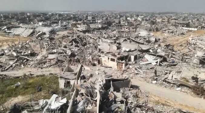 جيش الاحتلال يخلف دمارا هائلا بمنطقة بيت حانون