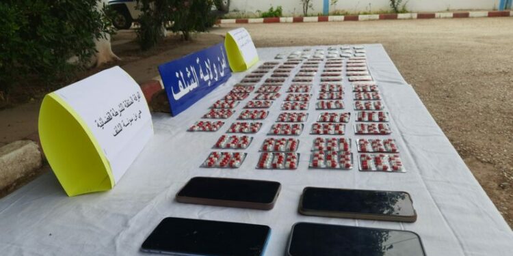 الإطاحة بشبكة لترويج المؤثرات العقلية بالشلف