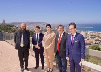 وزيرة الثقافة تستقبل عمدة مارسيليا