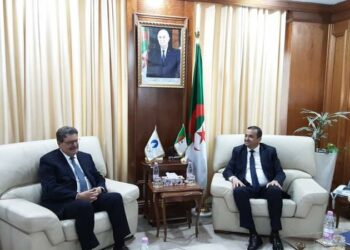 عرقاب يستقبل أمين عام منتدى الدول المصدرة للغاز